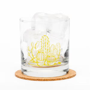 Cactus Whiskey Glass
