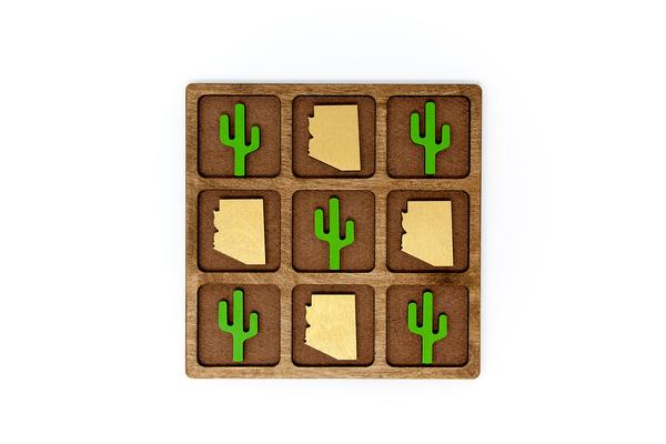 Arizona vs. Cactus Tic-Tac-Toe
