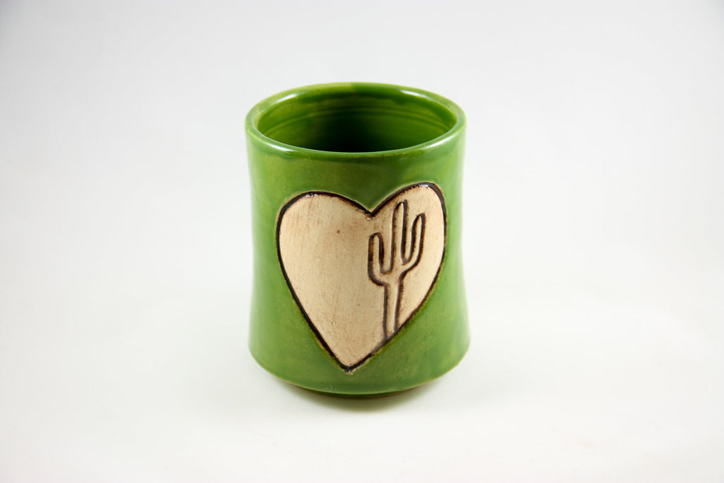 Saguaro Carved Sipping Cup