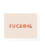Tucson Desert Flora Greeting Card