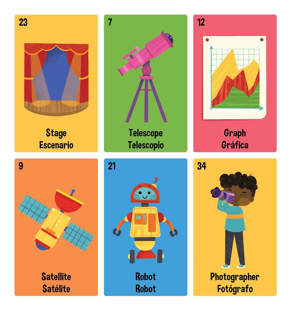 Lil' Lotería: My First STEAM Words