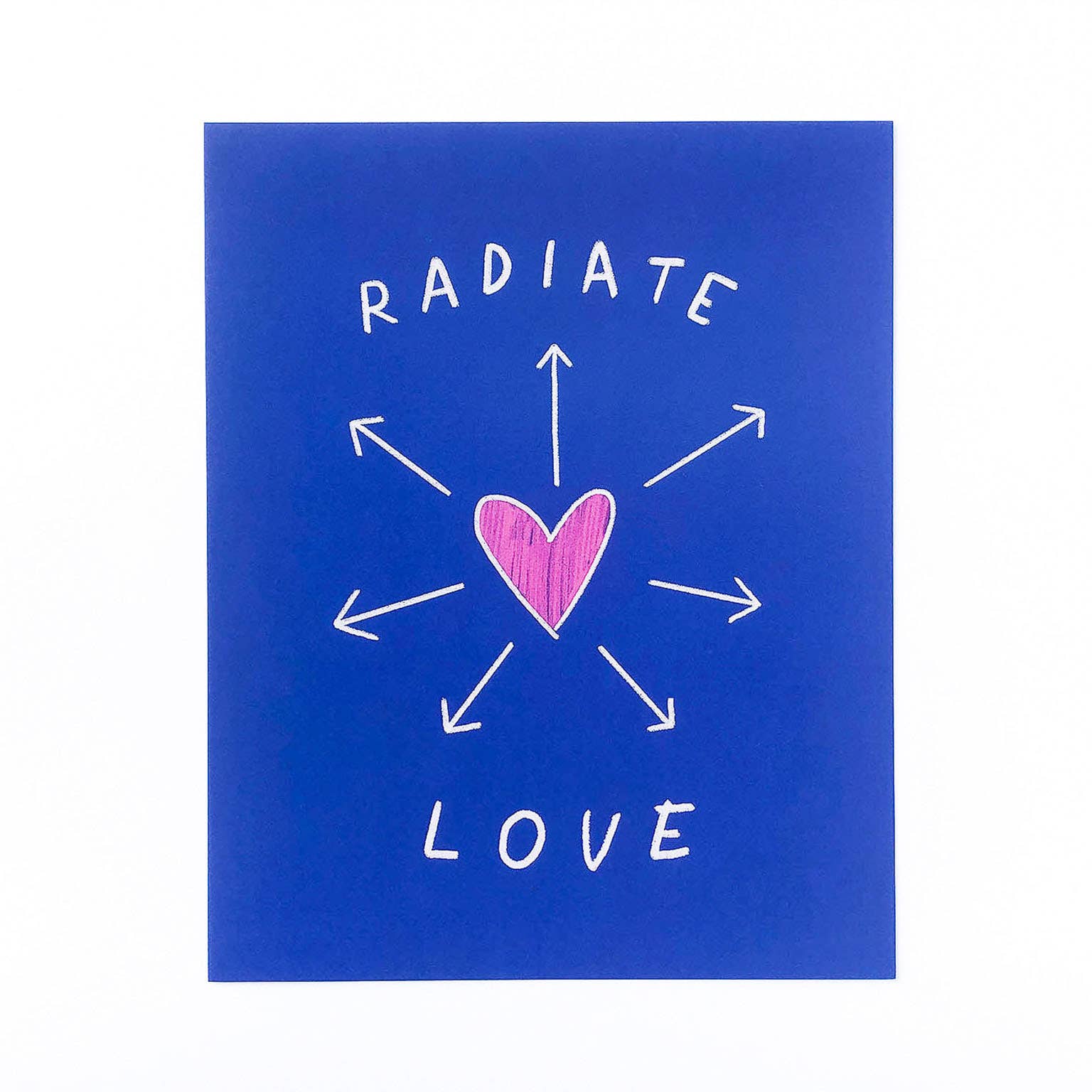 Radiate Love Art Print