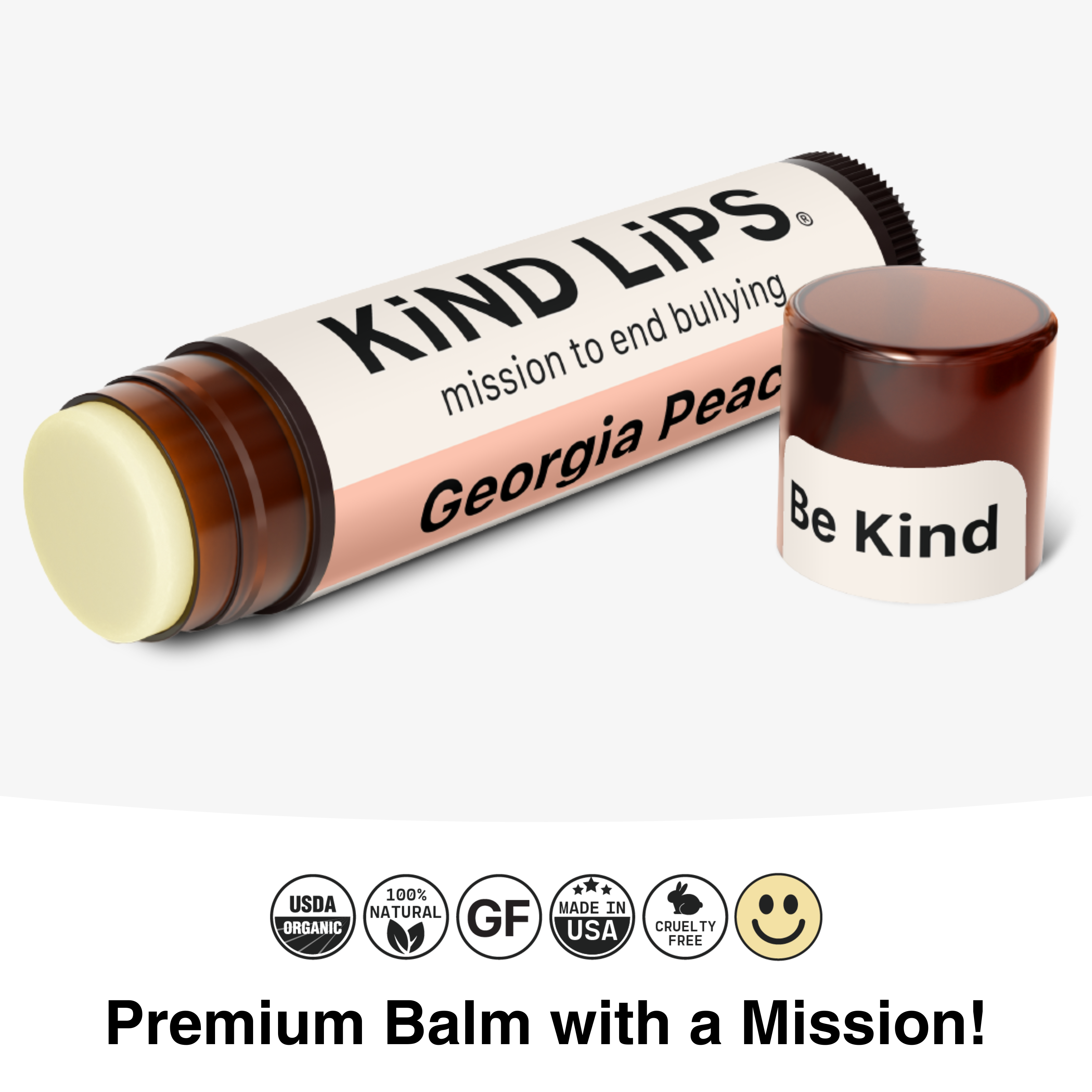 Georgia Peach Organic Lip Balm