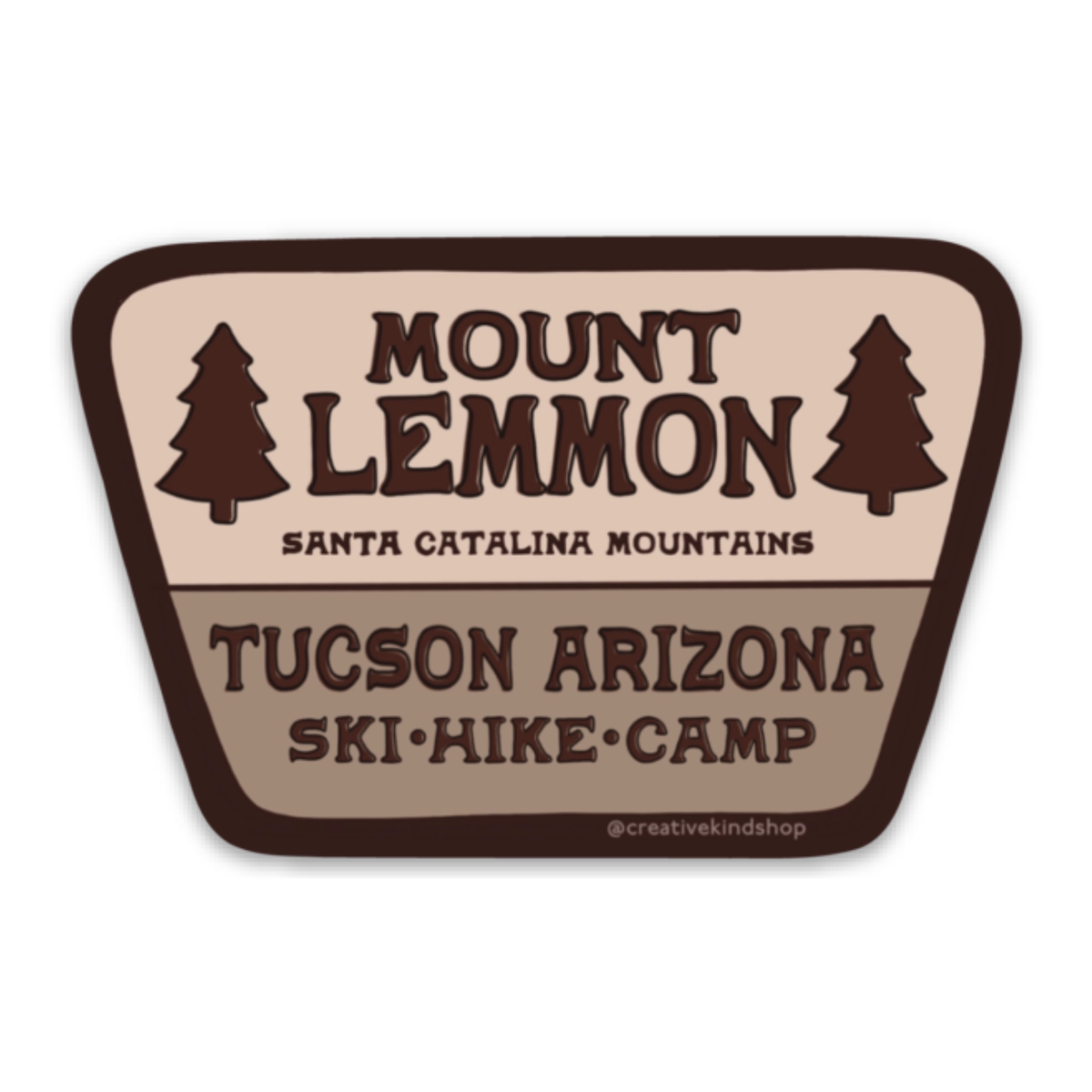 Mount Lemmon Sticker