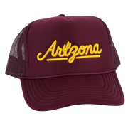 Coach Foamy Trucker - Maroon and Gold