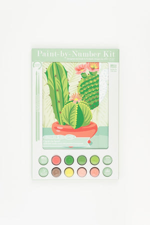 Cacti in Bowl Paint-by-Number Kit