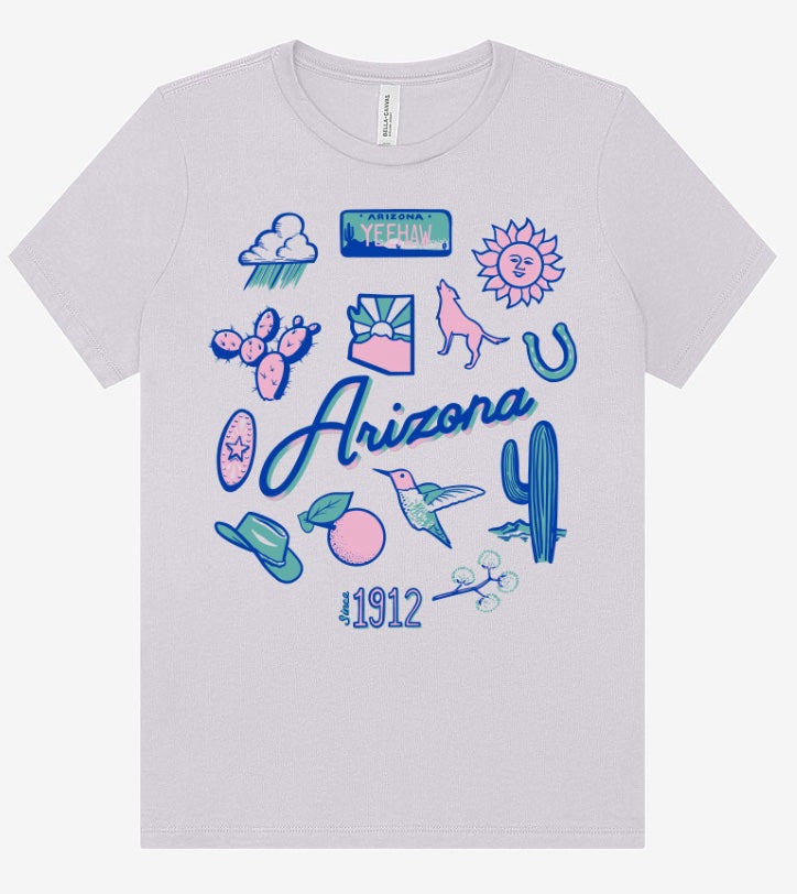 5C's of Arizona Women's Shirt - White