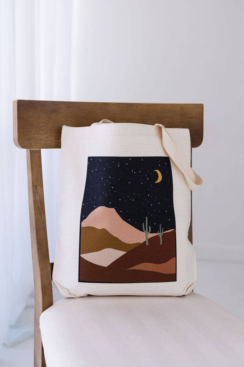 Starry Desert Night Tote, Father's Day Gift, Fourth of July,