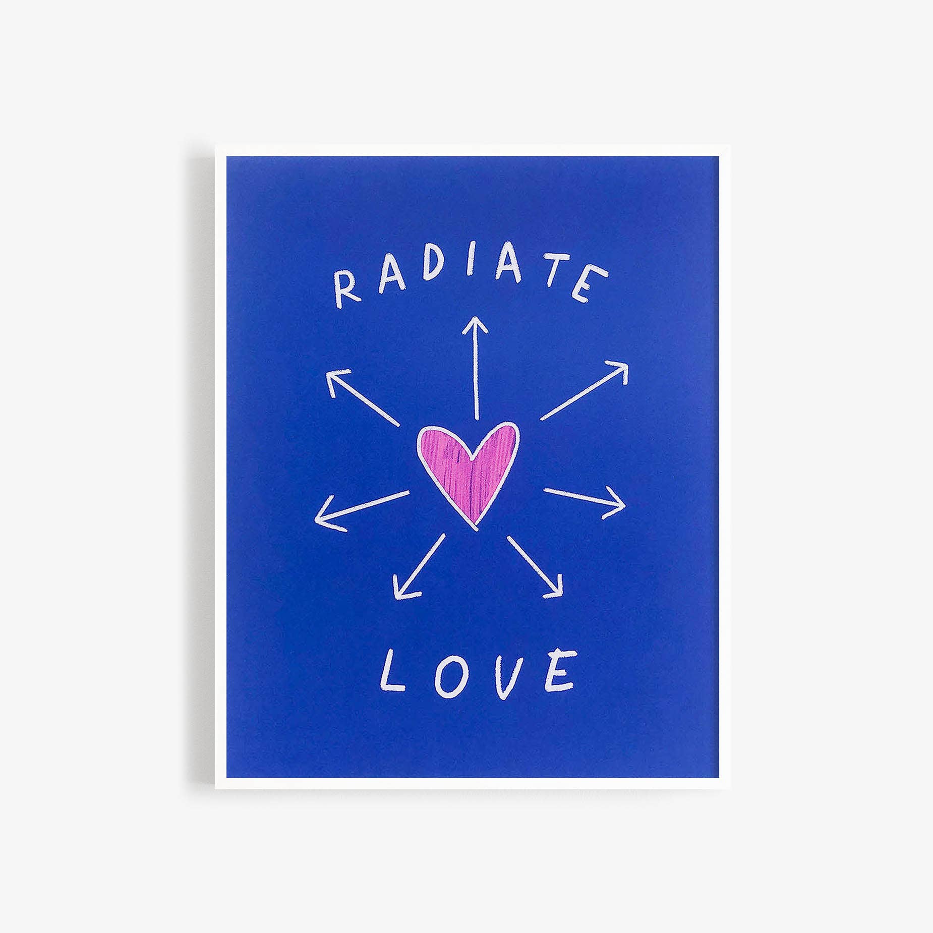 Radiate Love Art Print