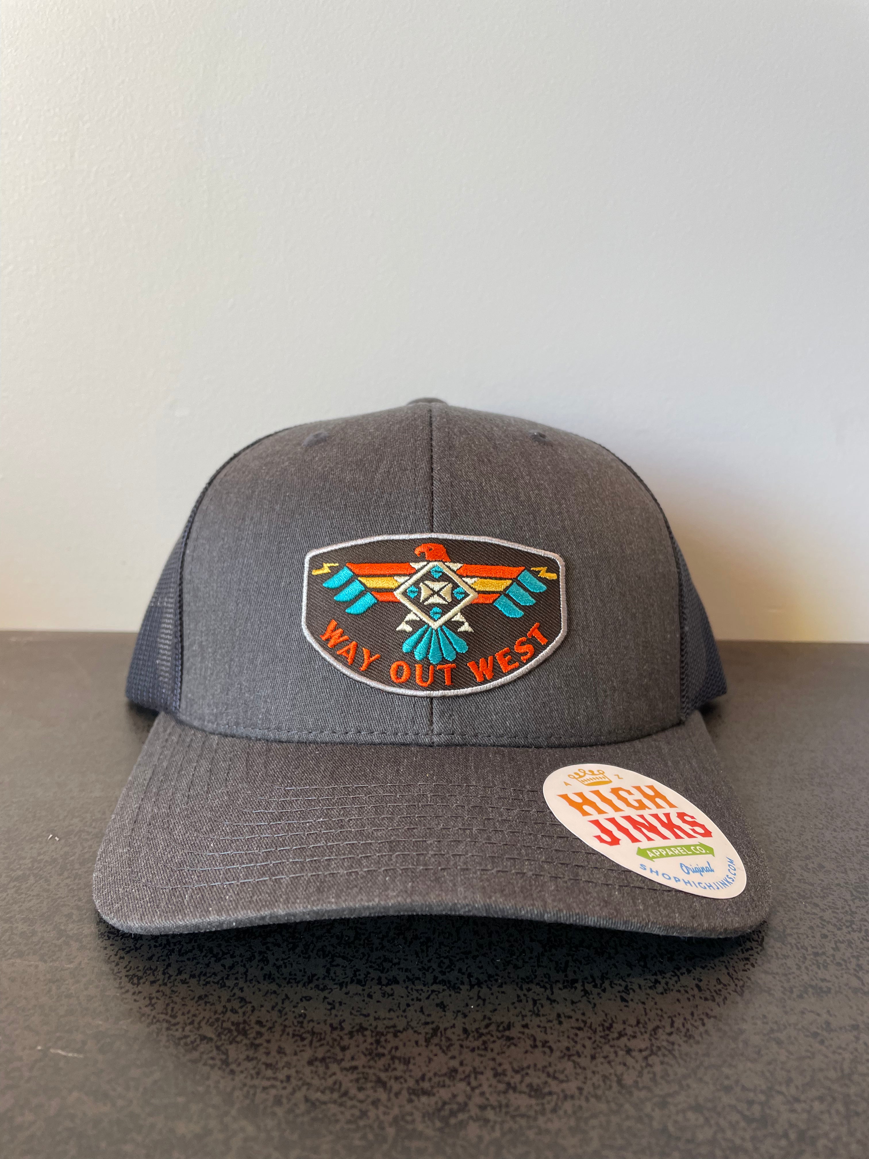 (C) Way Out West Trucker Hat