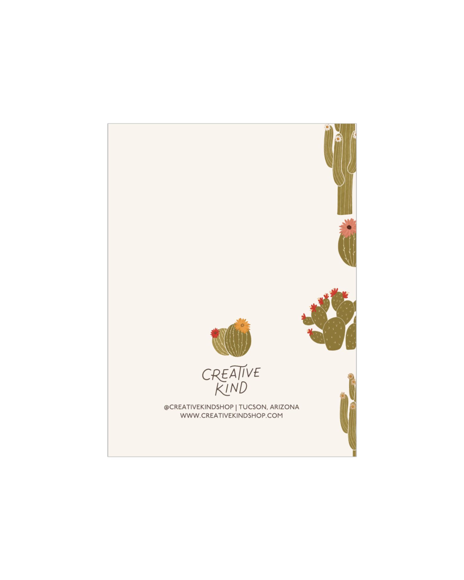 Spring Cactus Mom Mother's Day Greeting Card