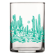 Saguaros Rocks Glass 