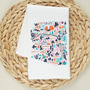 All About AZ Tea Towel