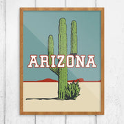 Arizona Cactus Print