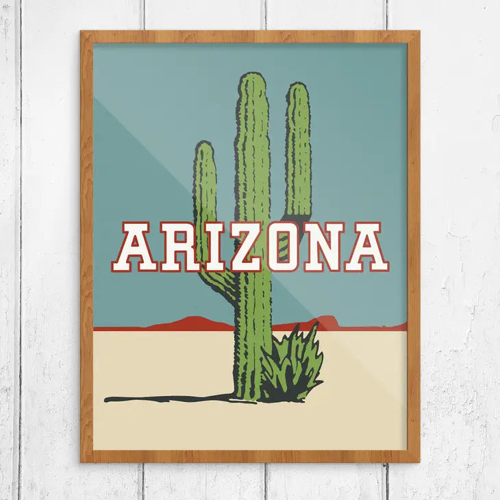 Arizona Cactus Print