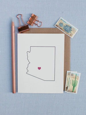 Arizona Love Greeting Card
