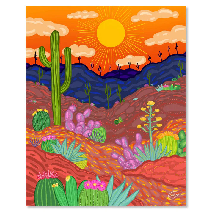 The Sun Shines Brightly Art Print