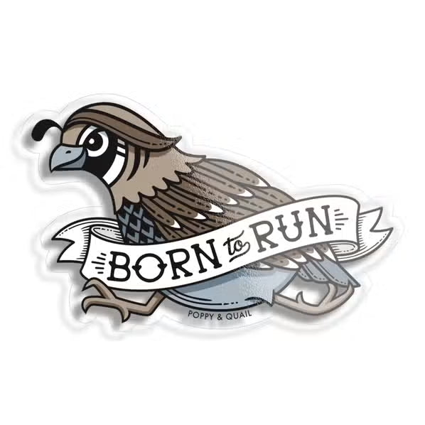 Born to Run Sticker