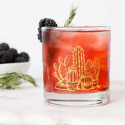 Cactus Whiskey Glass