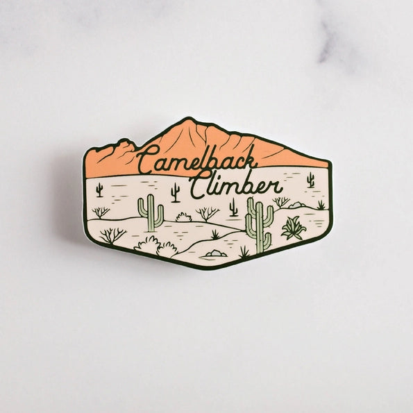 Camelback Climber Sticker