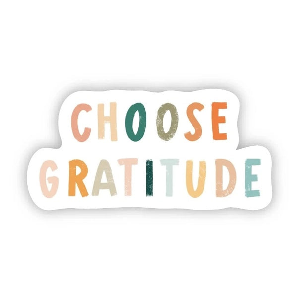 Choose Gratitude Sticker
