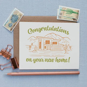 Congratulations on your New Home Card