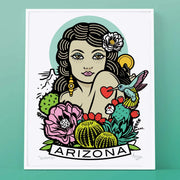 (C) Desert Goddess Art Print