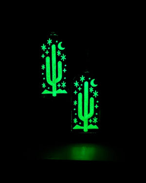 Desert Night Cactus Earrings