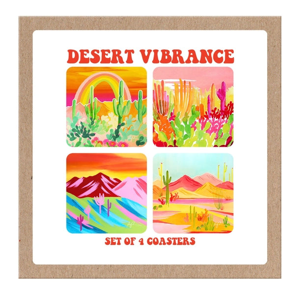 Desert Vibrance Coaster Set
