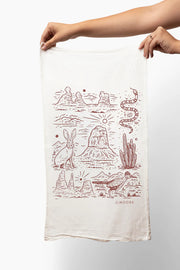 The Desert Flour Sack Tea Towel