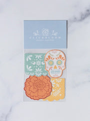 Dia de Los Muertos Vinyl Sticker Pack