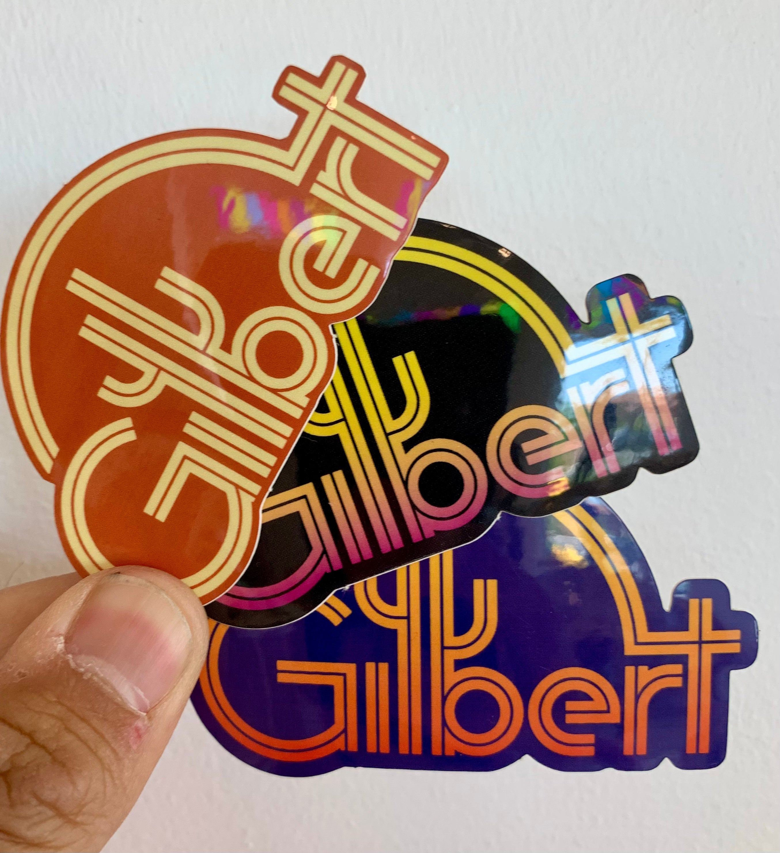 Gilbert Sticker