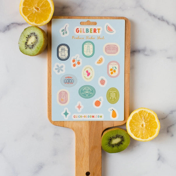 Gilbert Arizona Sticker Sheet – Why I Love Where I Live