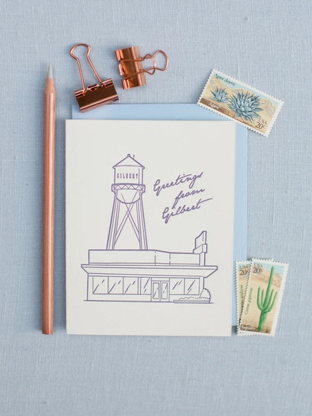 Greetings from Gilbert Card