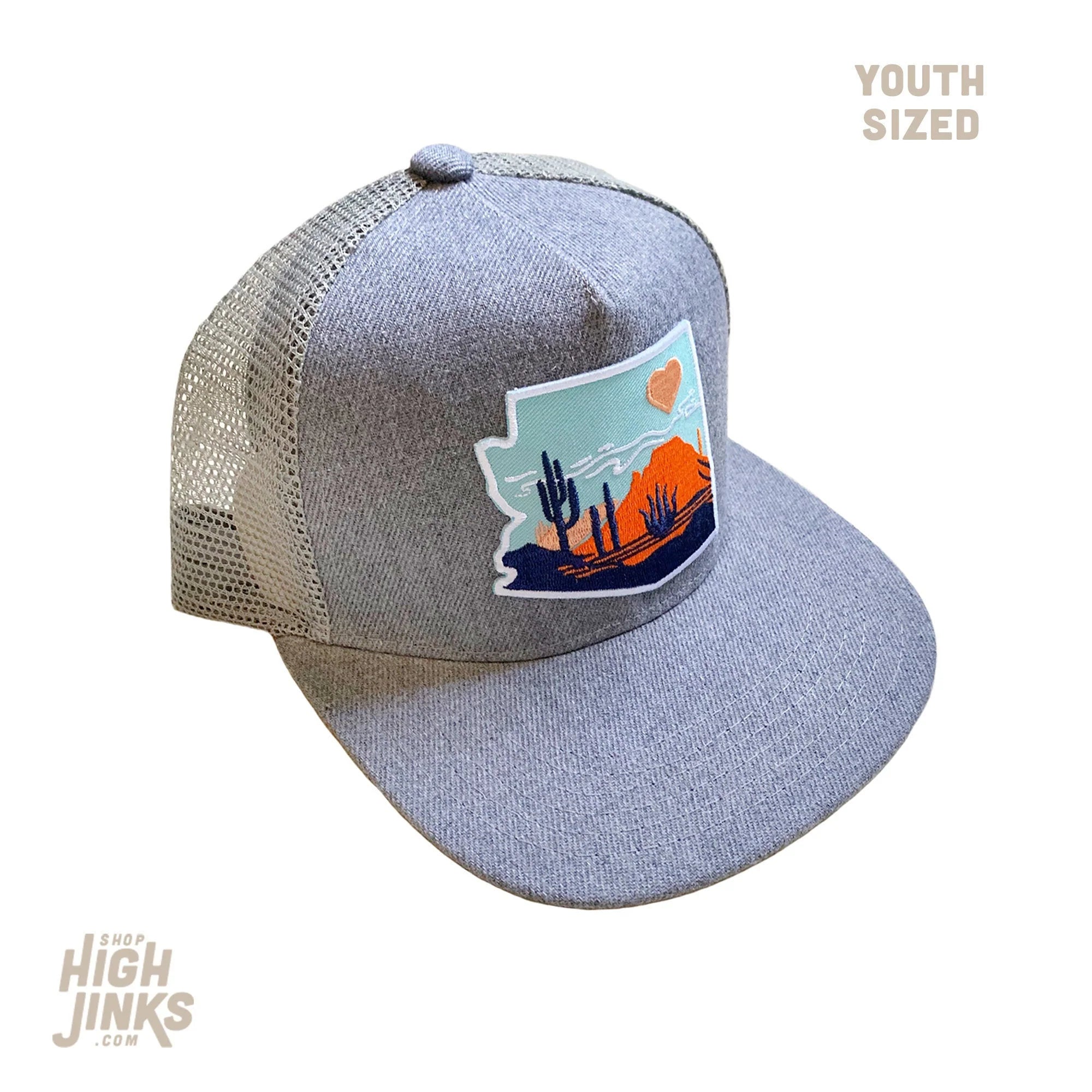 Heart of the Desert Youth Hat | Gray