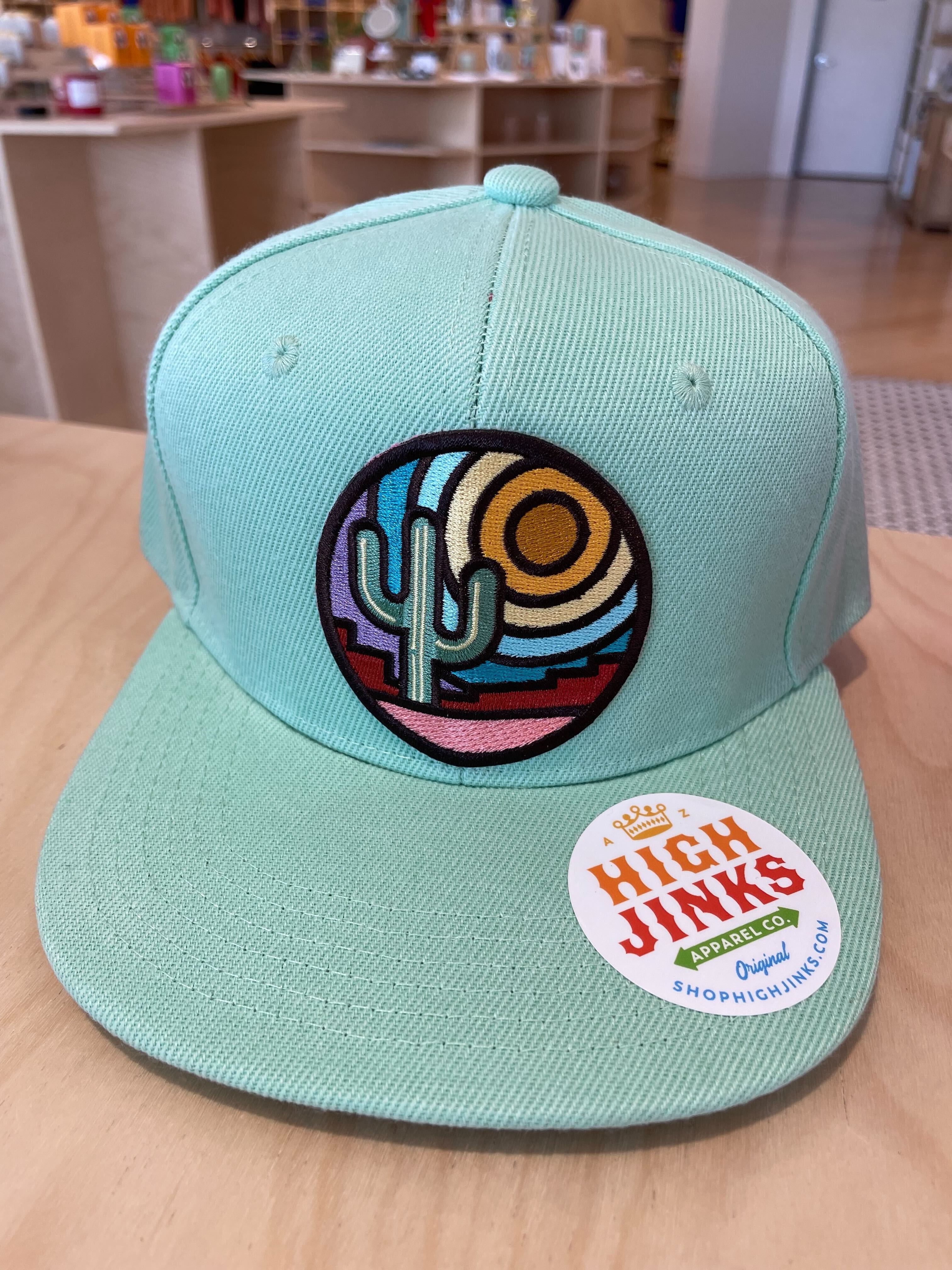 (C) Stained Glass Sunset Youth Hat