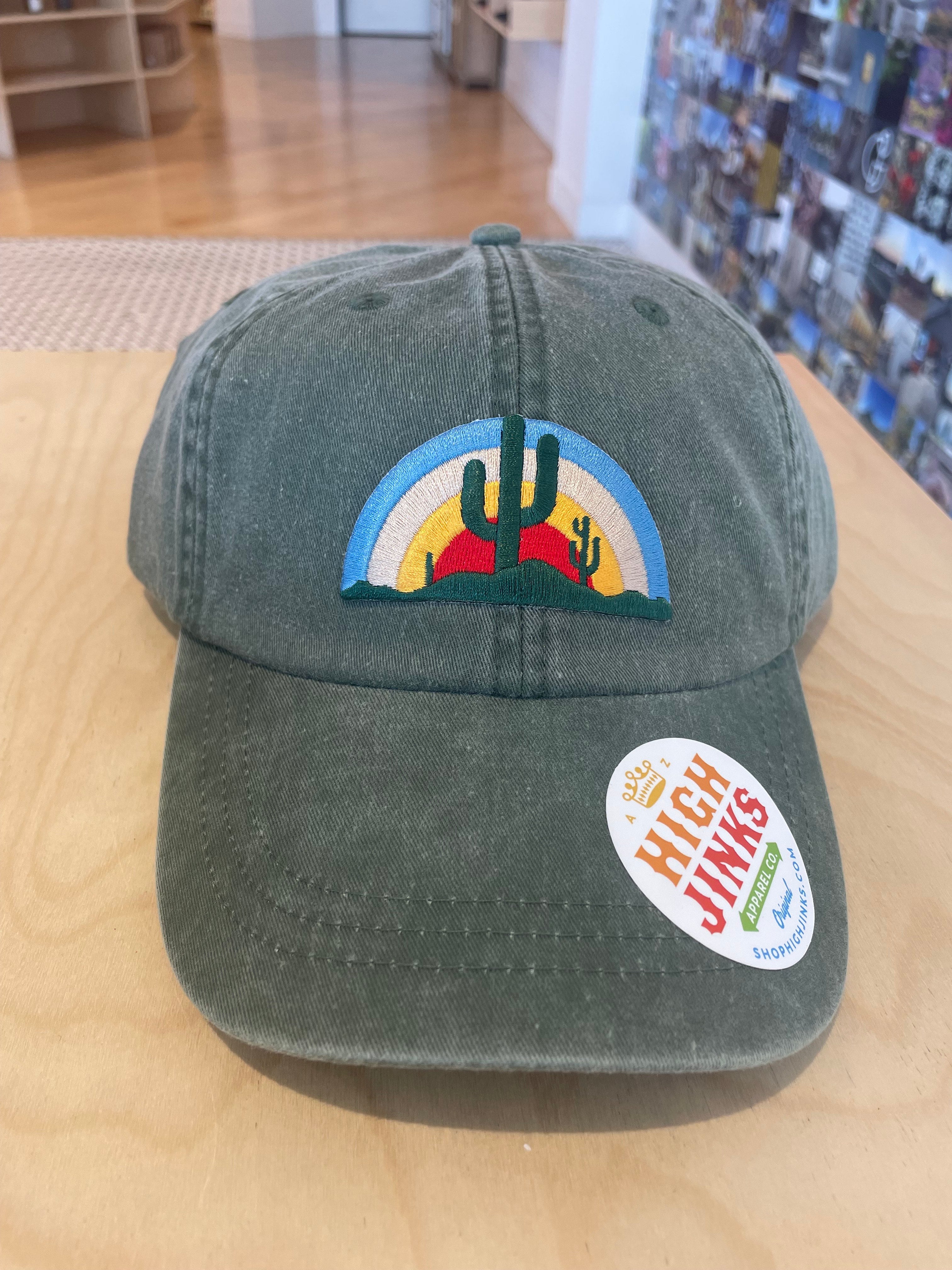 (C) Desert Rainbow Dad Hat