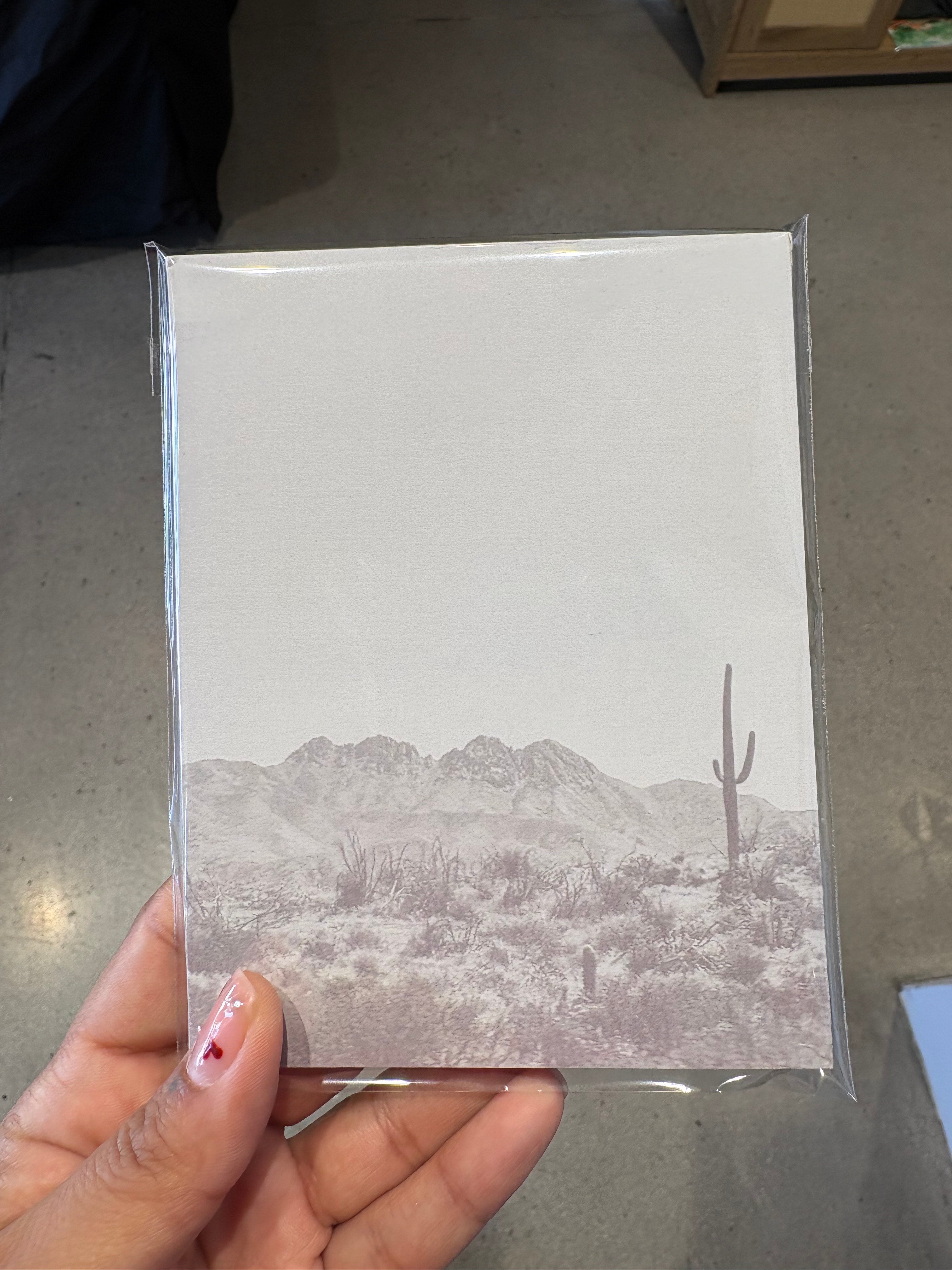 (C) Four Peaks Notepad