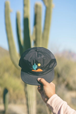 Lone Cactus Quick Dry Trail Hat | Black