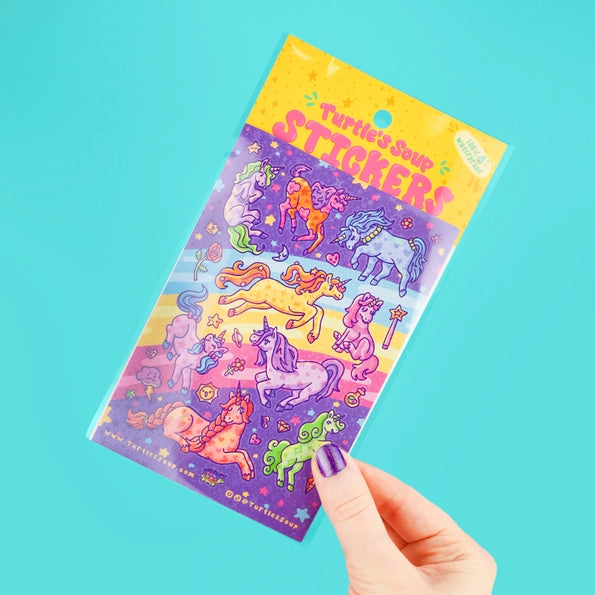 Magical Unicorn Sticker Sheet