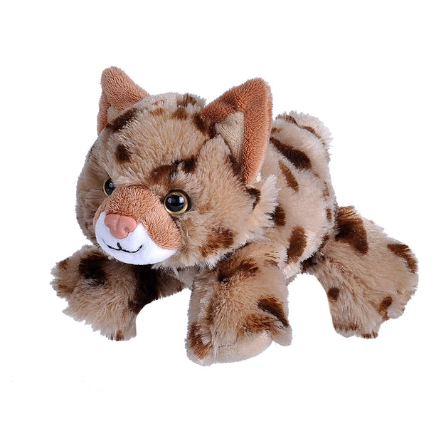 Hug'ems Mini Bobcat Stuffed Animal 7"