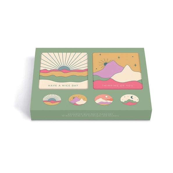 Mini Notecard Set Desert Skies