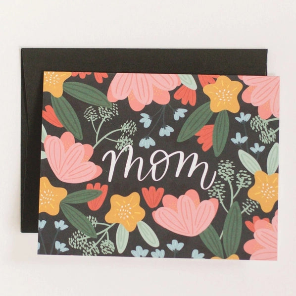Mom's Florals Mother's Day Greeting Card