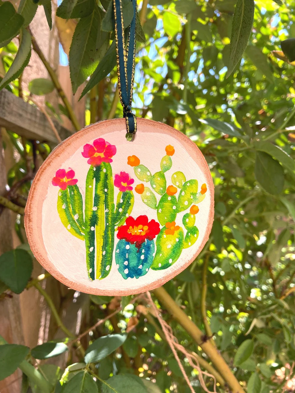 Desert Cactus Trio Ornament