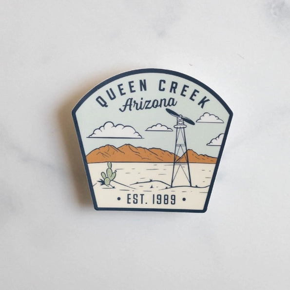 Queen Creek Sticker