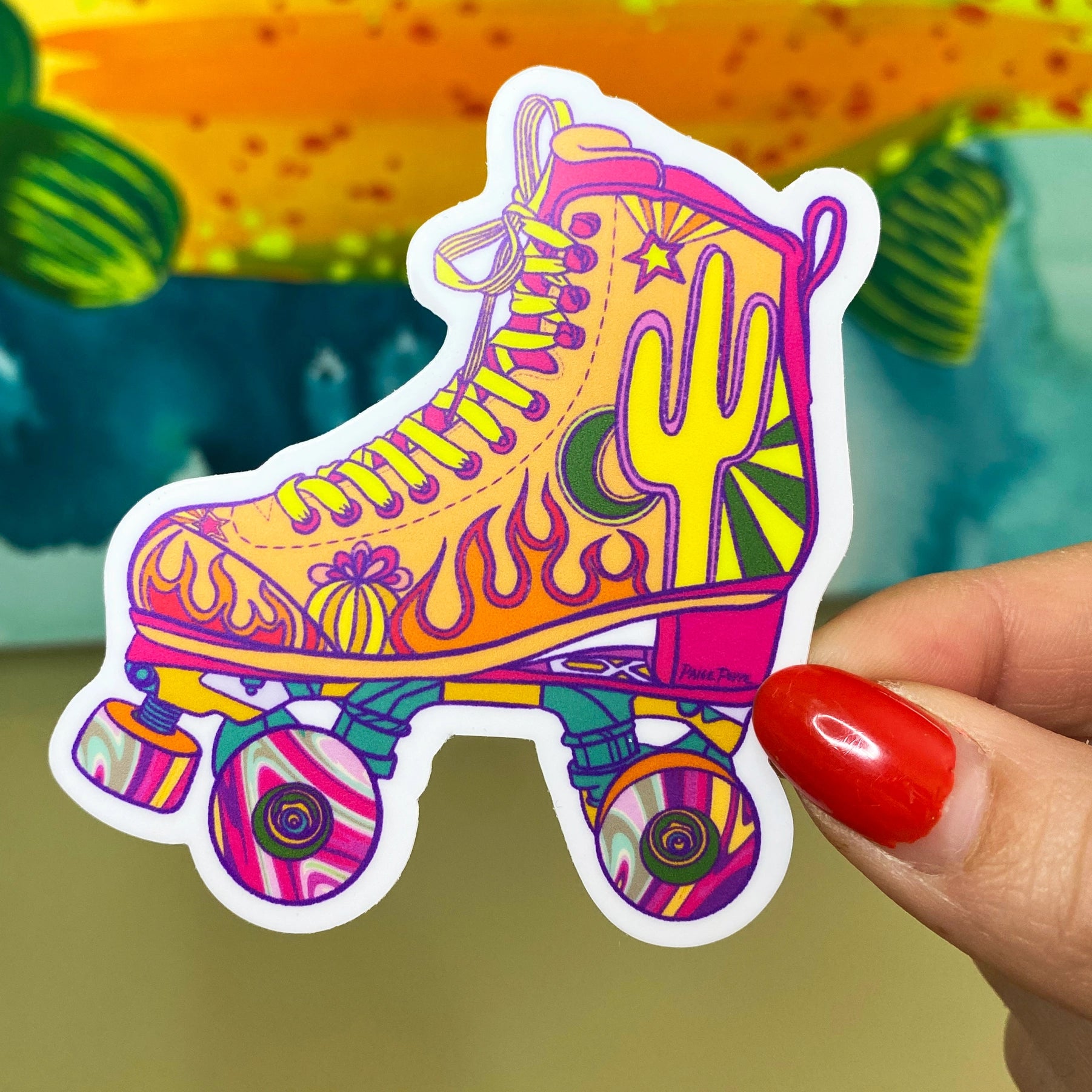 Roller Disco Sticker