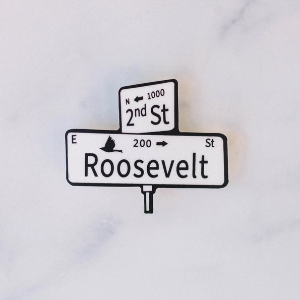 Roosevelt Row Sticker