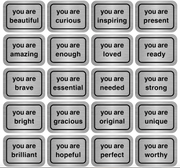 Many Ways To Say Stickers (You Are Beautiful)