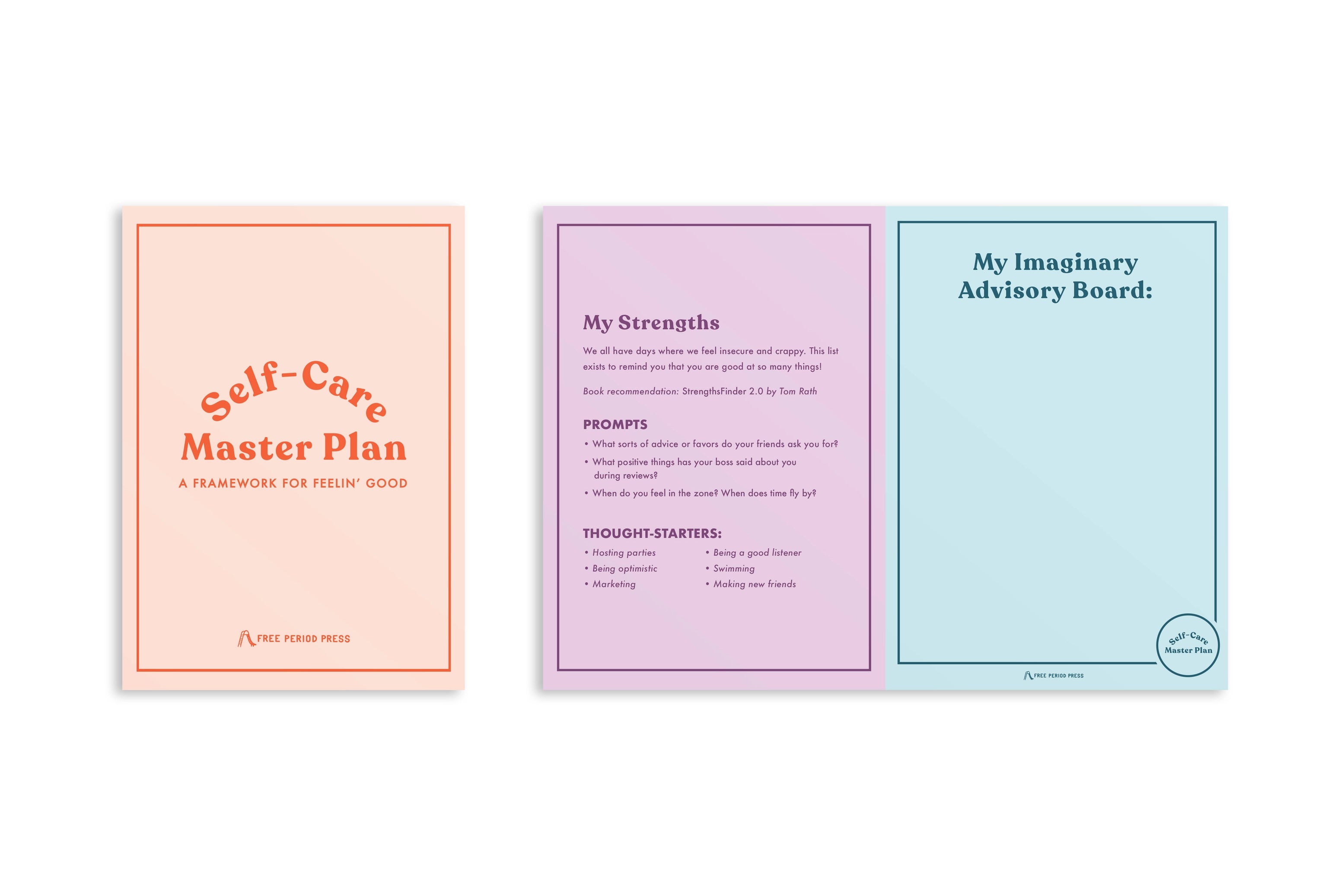 Self-Care Master Plan Book