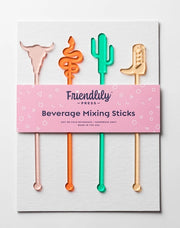 Southwest Acrylic Drink Stirrer Set